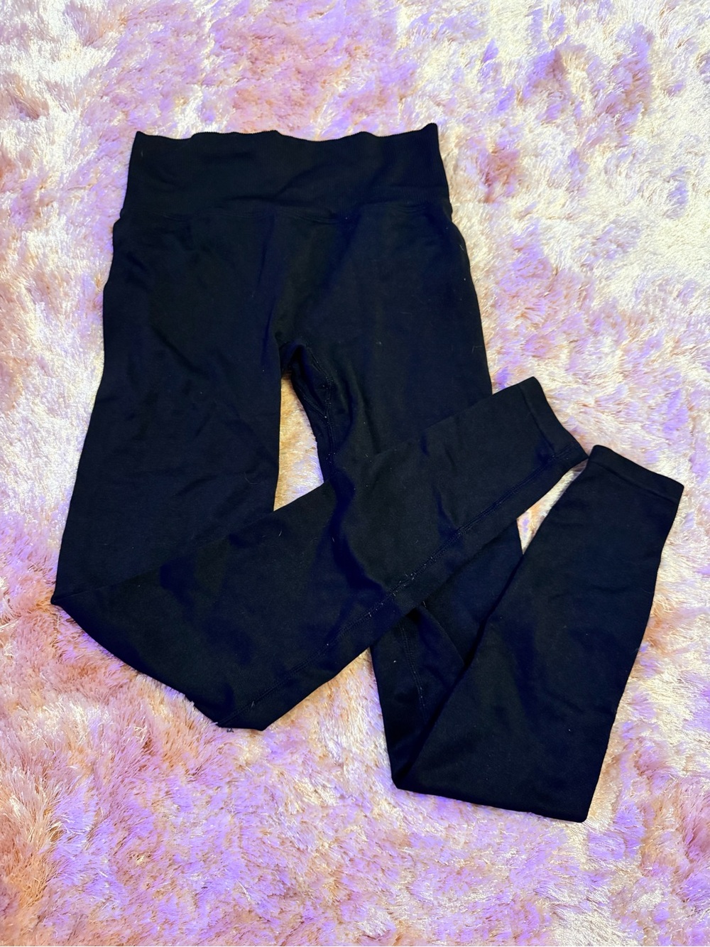 PINK Victoria's Secret Black High-Rise Leggings